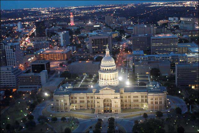 Areal photography Austin